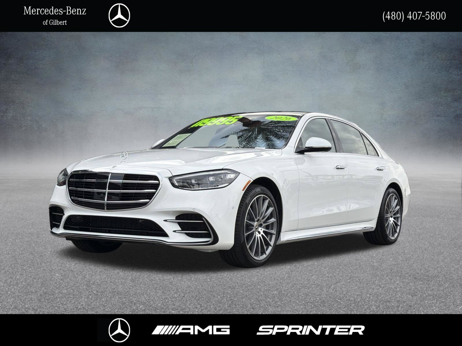 2026 Mercedes-Benz S-Class S 580