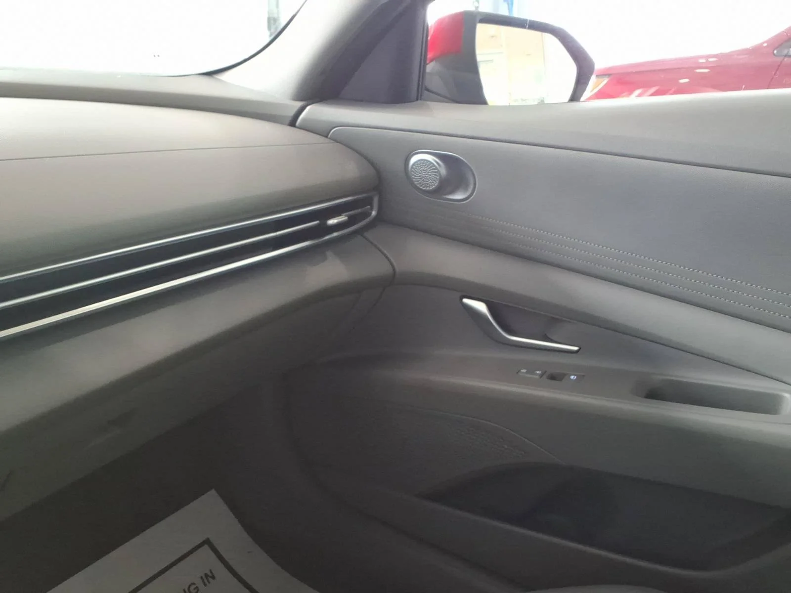 Used 2023 Scarlet Red Pearl Hyundai SE image 25