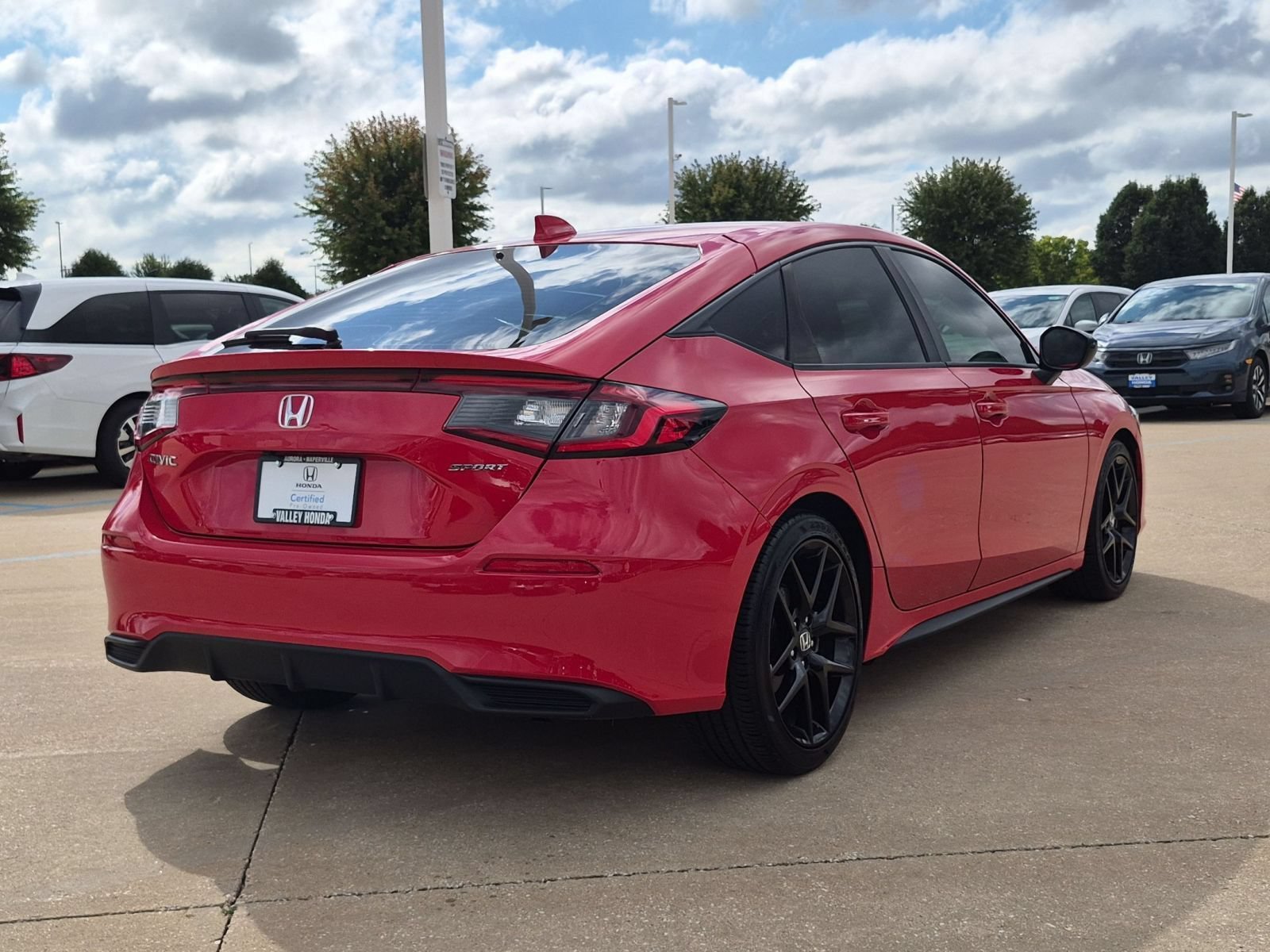Certified Used 2024 Rallye Red Honda Sport image 6