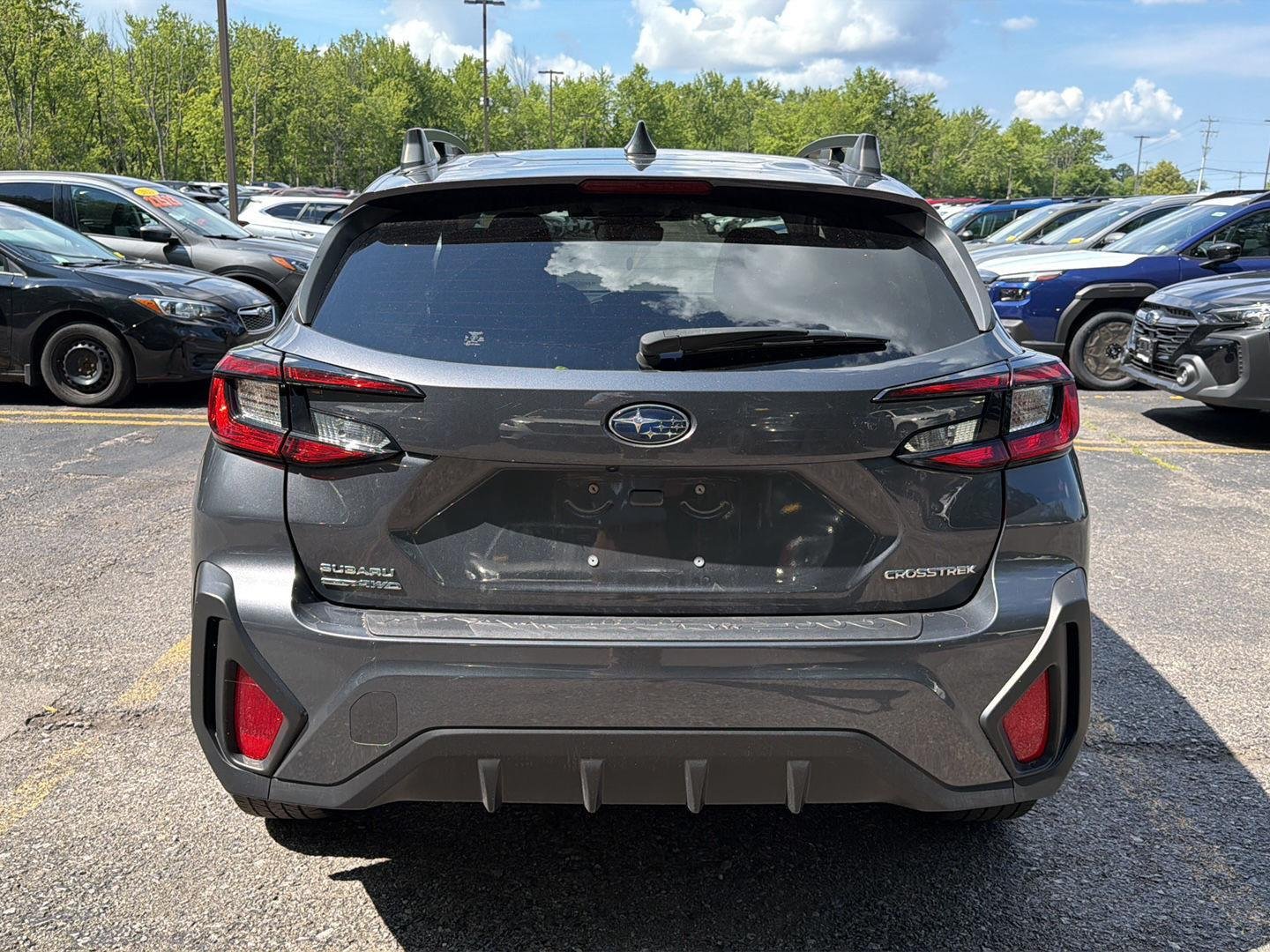 Used 2024 Magnetite Gray Metallic Subaru Premium image 9