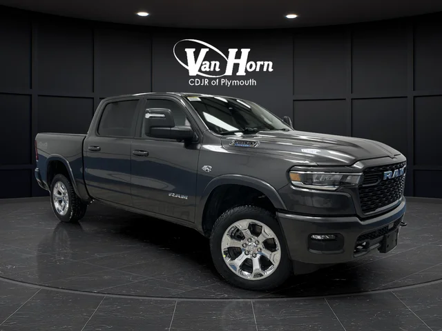 New 2026 Granite Crystal Metallic Clear-Coat Exterior Paint RAM Big Horn/Lone Star image 42