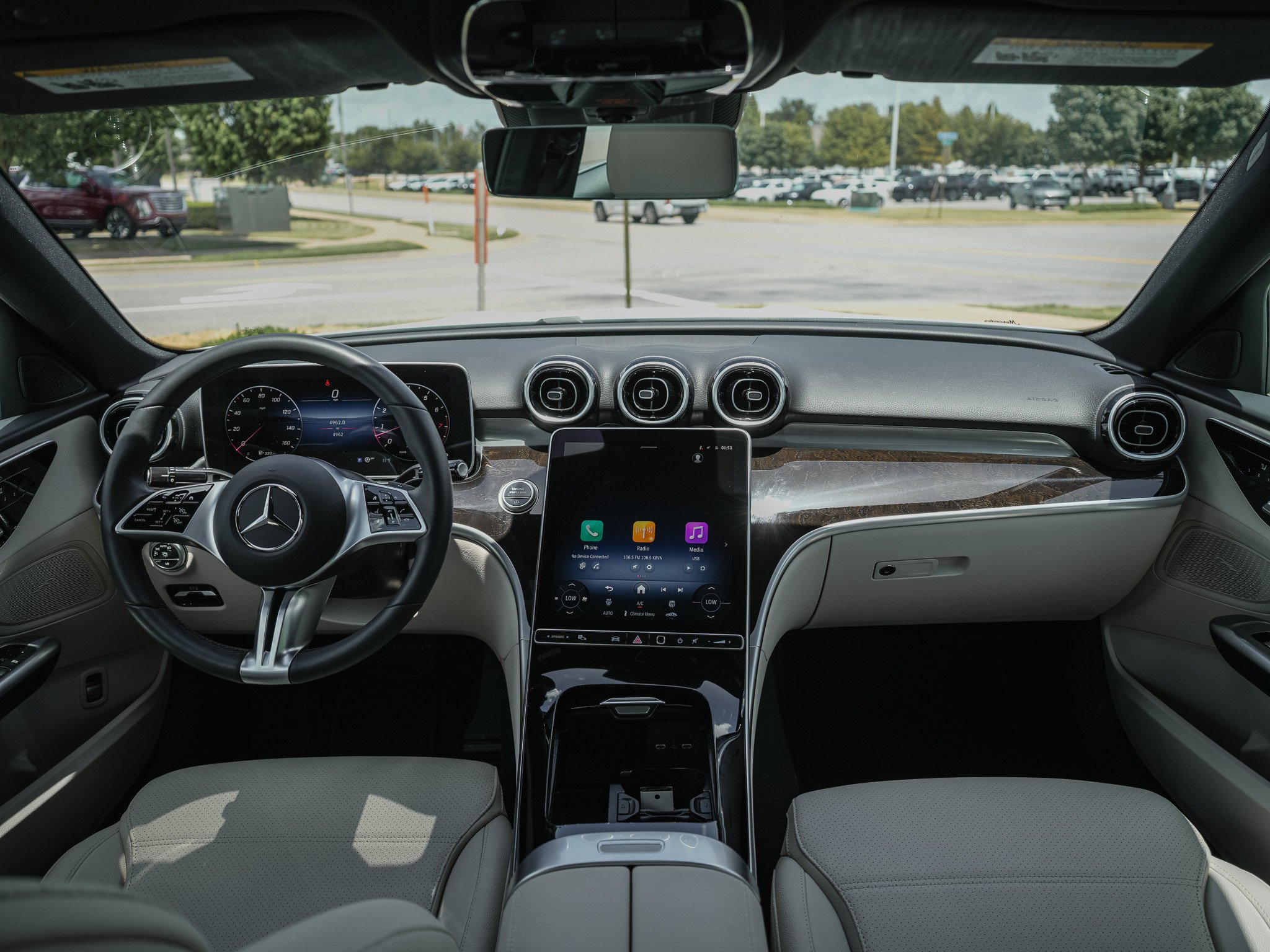 Certified Used 2025 Polar White Mercedes-Benz C 300 image 18