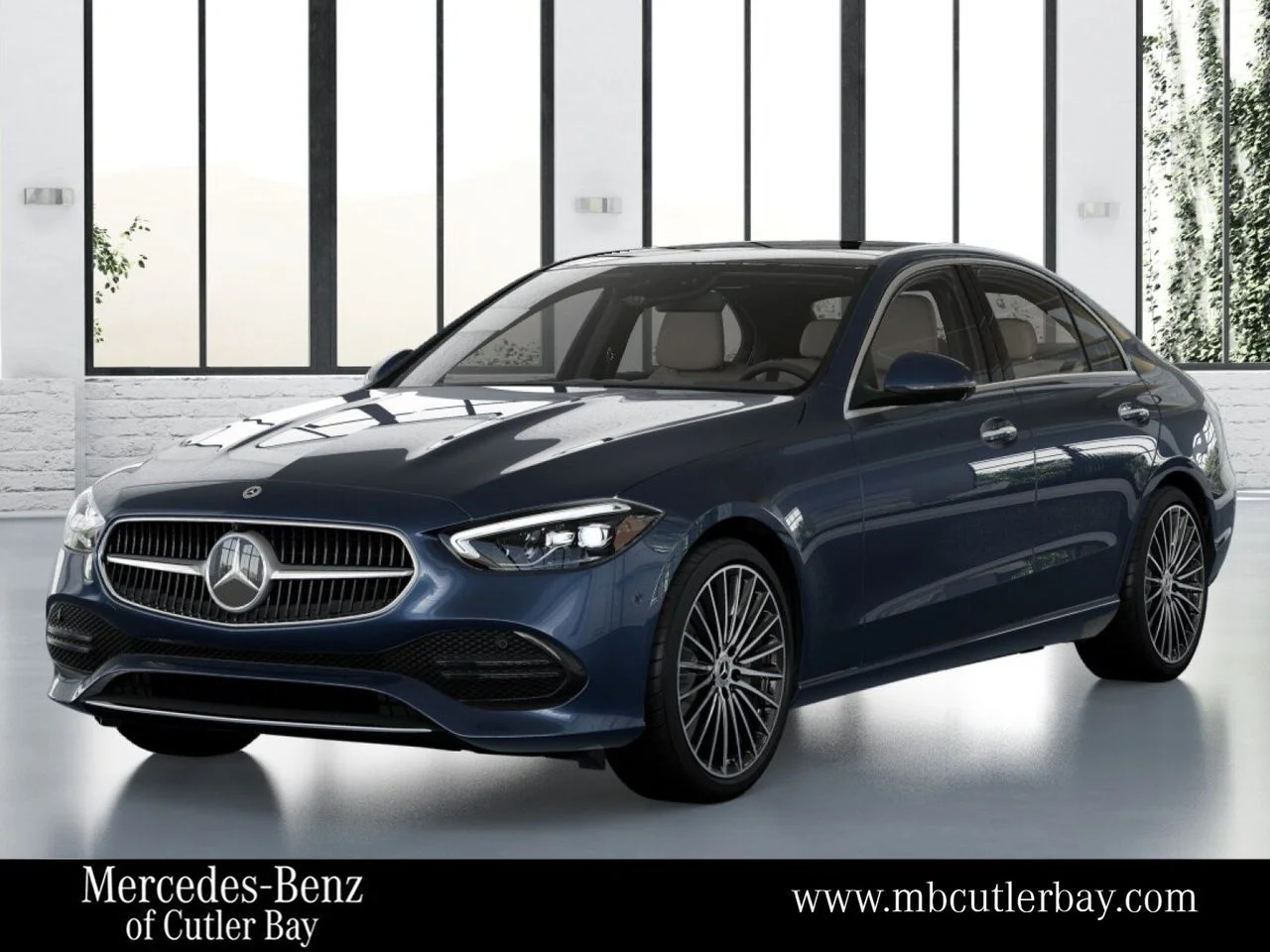 New 2026 Twilight Blue Metallic Mercedes-Benz C 300 image 1