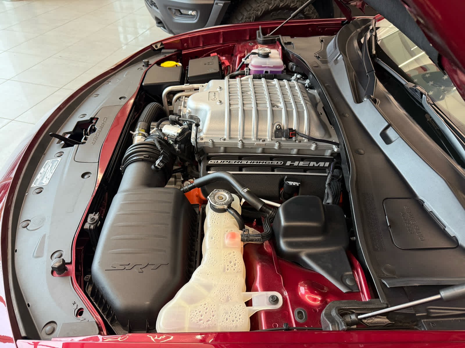 Used 2023 Octane Red Pearlcoat Dodge SRT Hellcat Widebody Jailbreak image 28