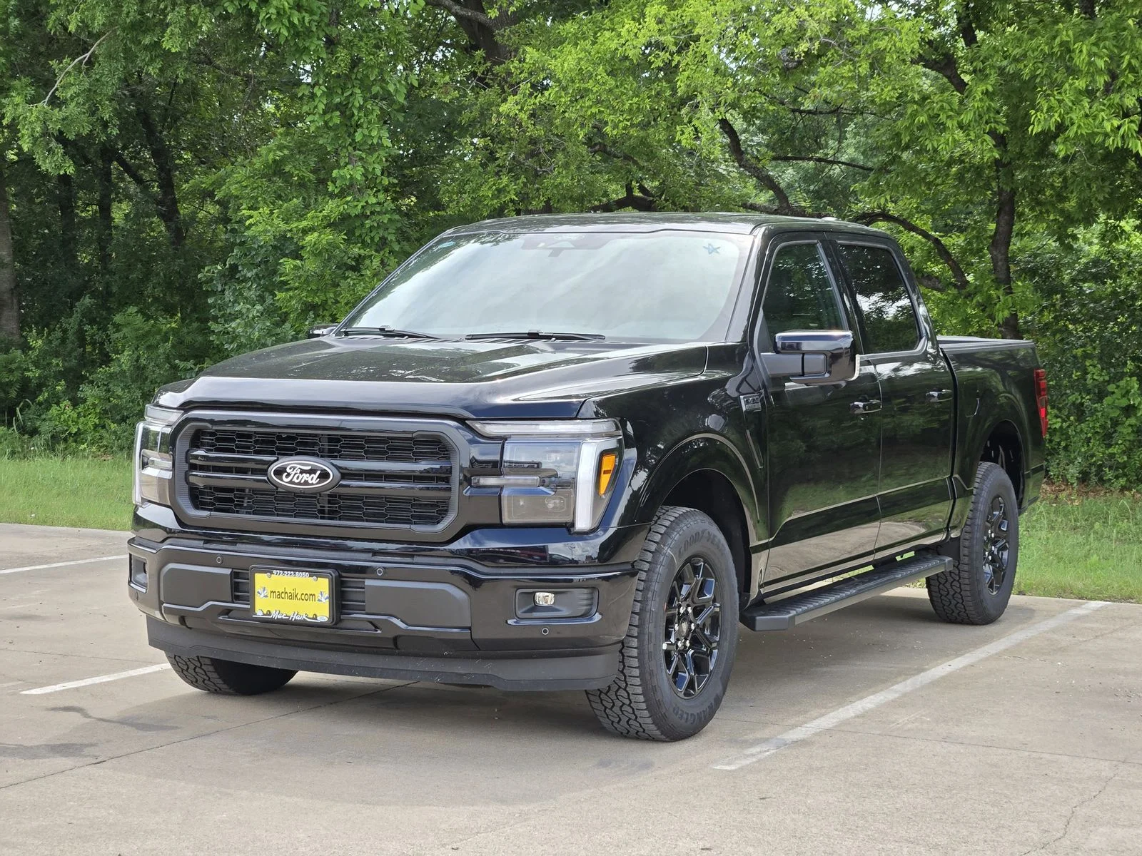 New 2026 Agate Black Metallic Ford Lariat® image 2