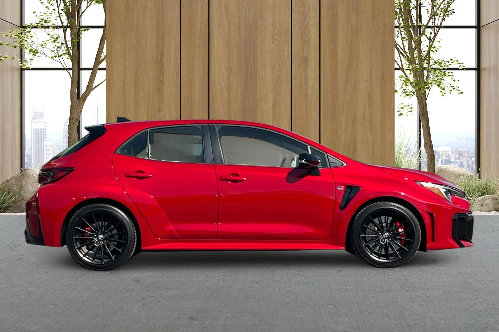 New 2026 Supersonic Red Toyota GR Corolla Premium Plus image 3