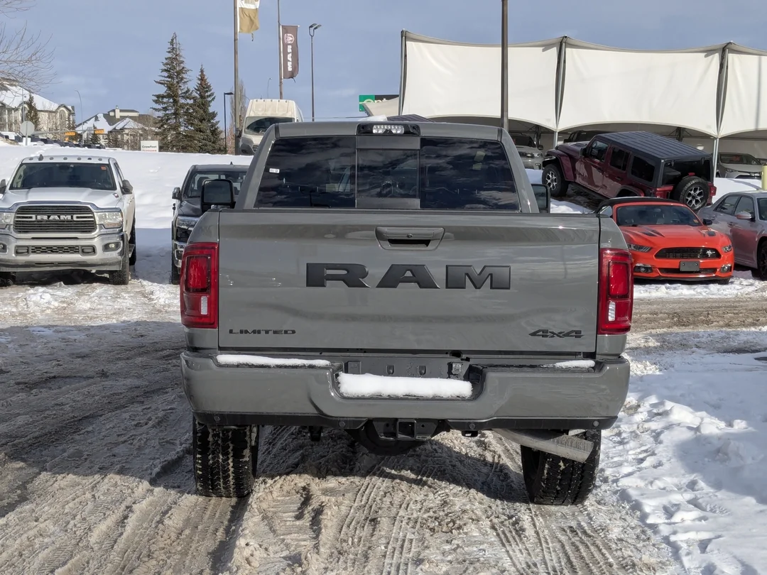 New 2026 Grey RAM Limited - - Night Edition - 5th W & Gooseneck Prep - Level 1 Equip & More! image 7