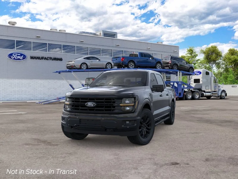 New 2026 Agate Black Metallic Ford XLT image 2