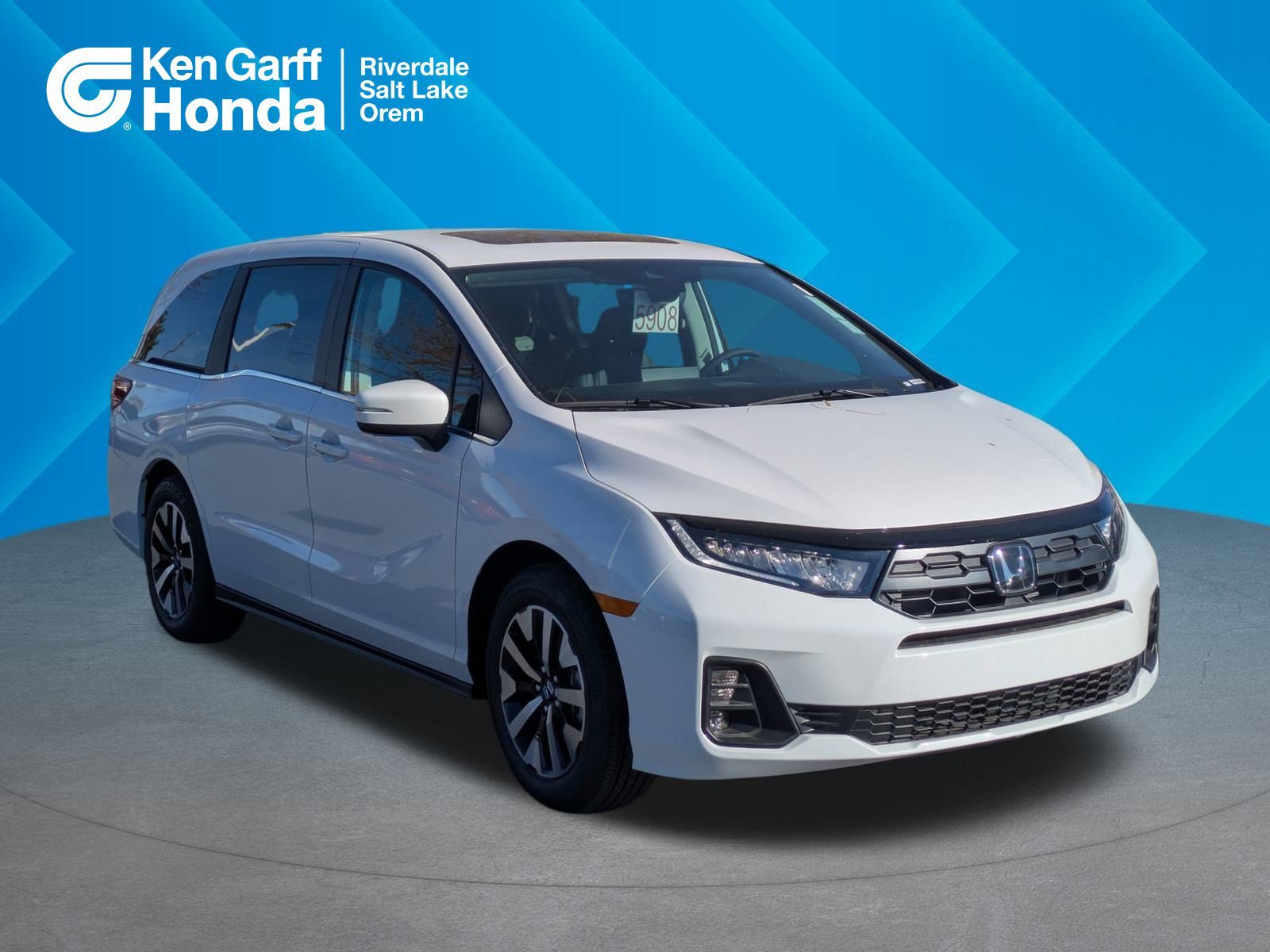 New 2026 Platinum White Pearl Honda EX-L image 1