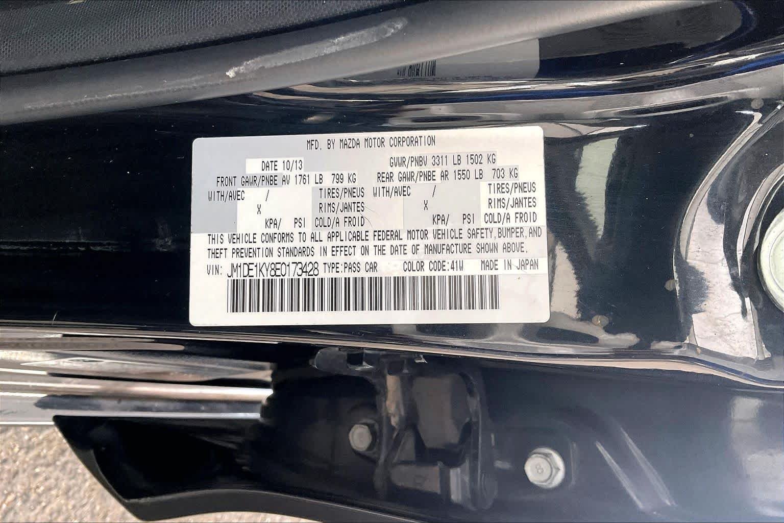 Used 2014 Jet Black Mazda Sport image 31