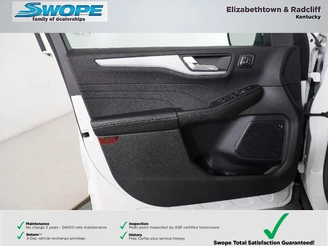 New 2025 Star White Metallic Tri-coat Ford Plug-in Hybrid image 18