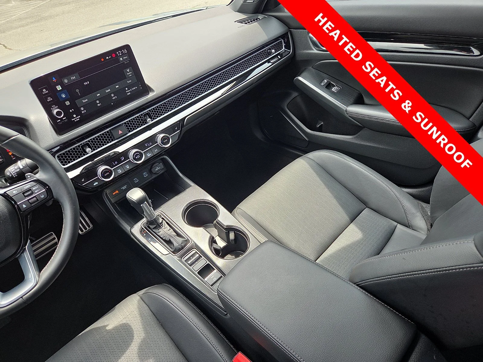 Used 2025 Solar Silver Metallic Honda Sport Touring image 12