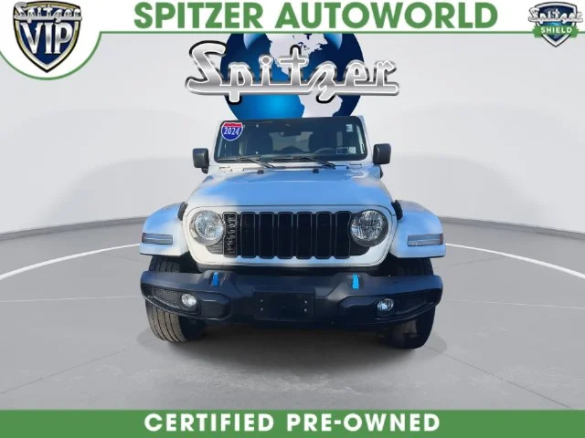 Used 2024 White Jeep Sport S 4xe image 6