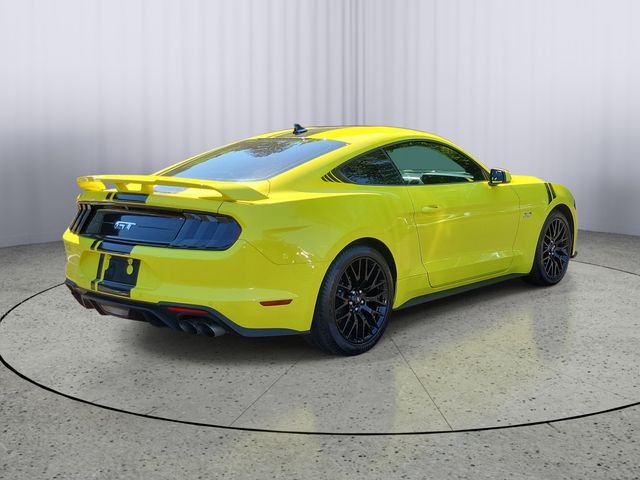 Used 2021 Yellow Ford GT Premium image 3