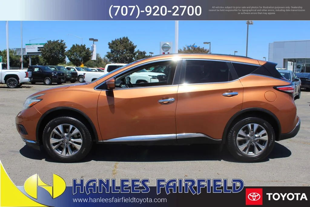 Used 2015 Orange Nissan SV image 2