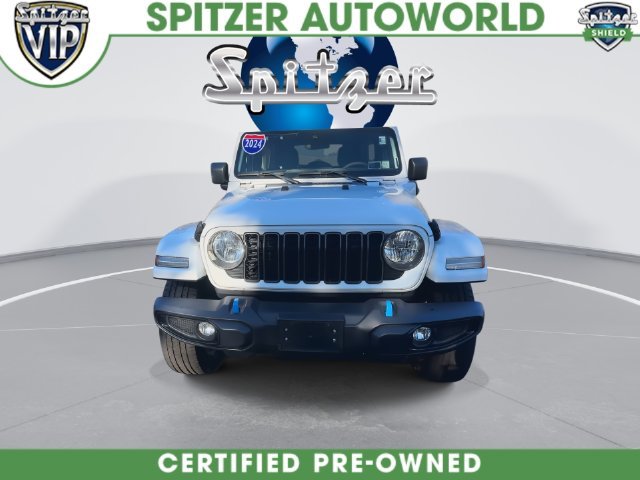Used 2024 White Jeep Sport S 4xe image 6