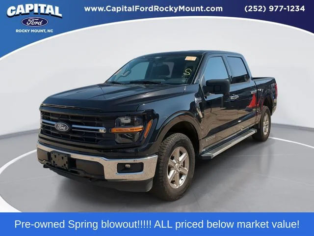 Used 2024 Black Ford XLT image 1