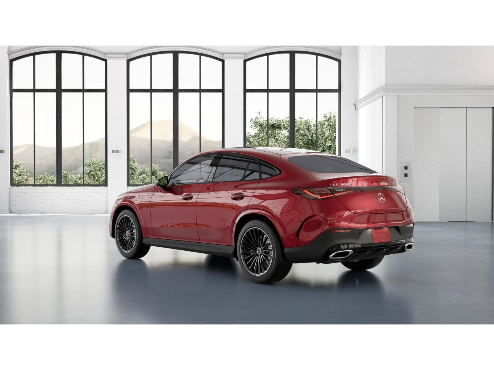 New 2027 MANUFAKTUR Patagonia Red Metallic Mercedes-Benz GLC 300 Coupe image 29