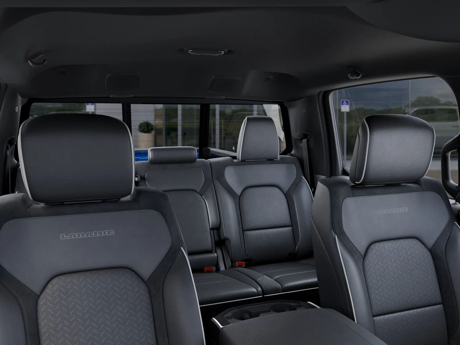 New 2026 Hydro Blue Pearl-Coat Exterior Paint RAM Laramie image 52