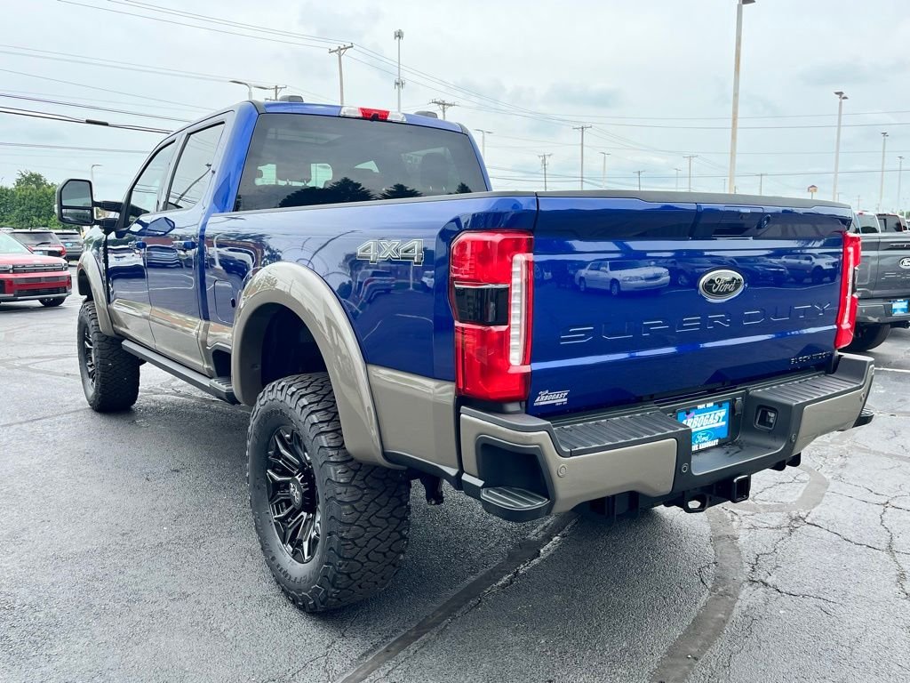 New 2026 Blue Ford XLT Black Widow Lifted Truck image 13