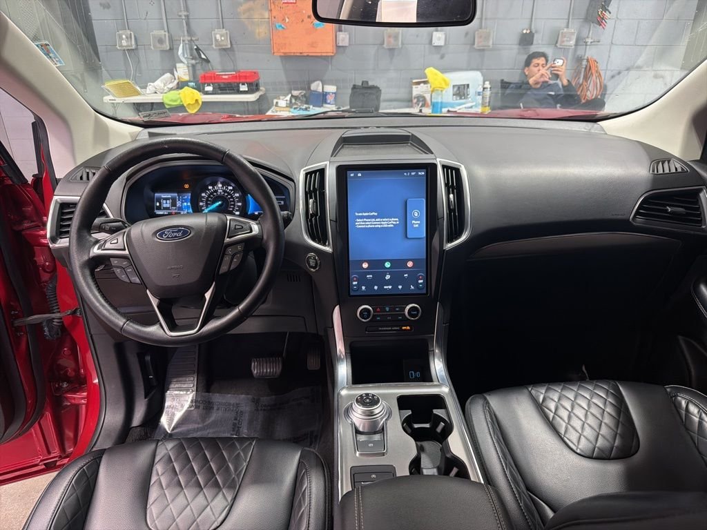 Used 2023 Red Ford Titanium image 20