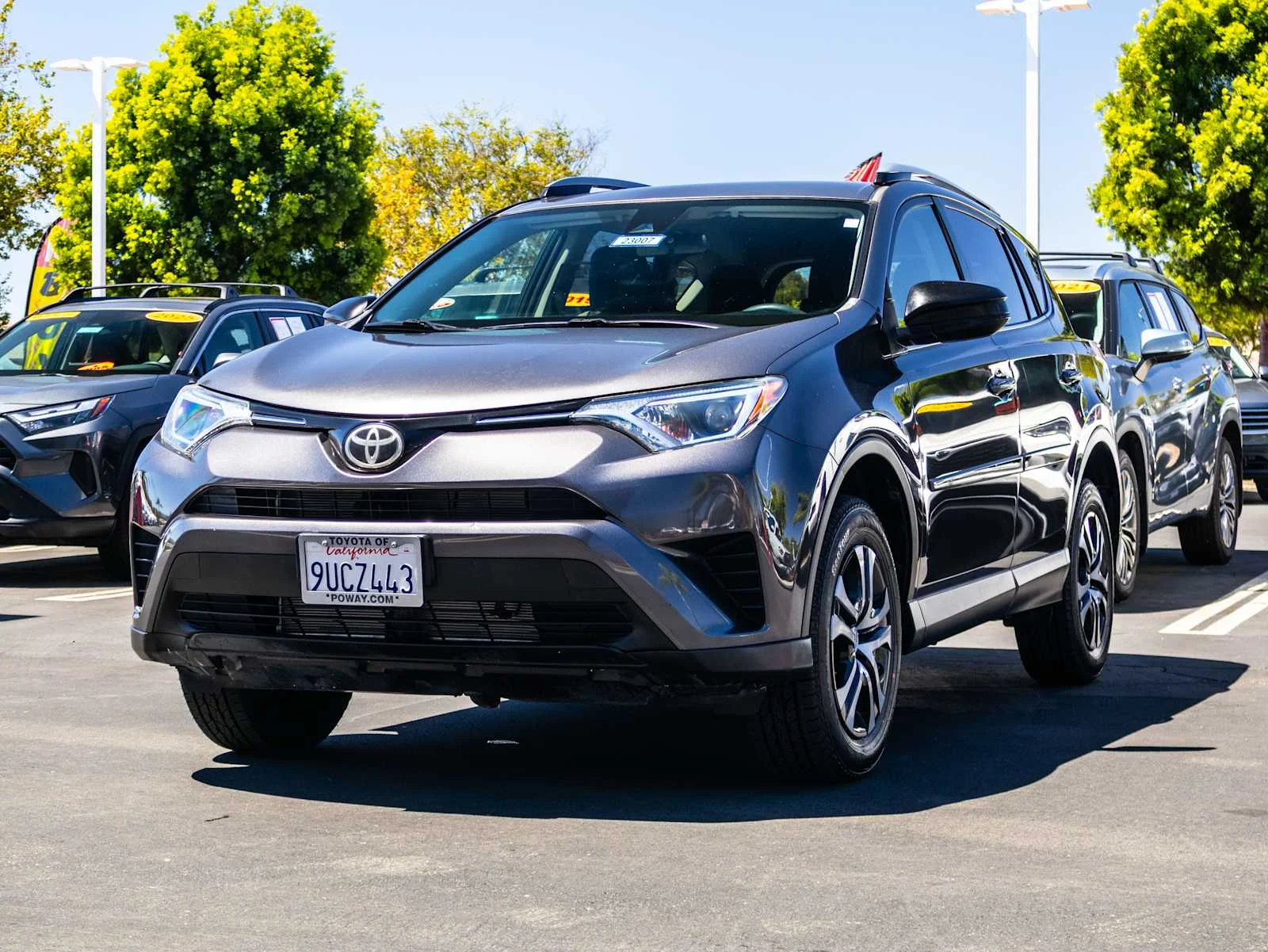 Certified Used 2017 Gray Toyota LE image 3