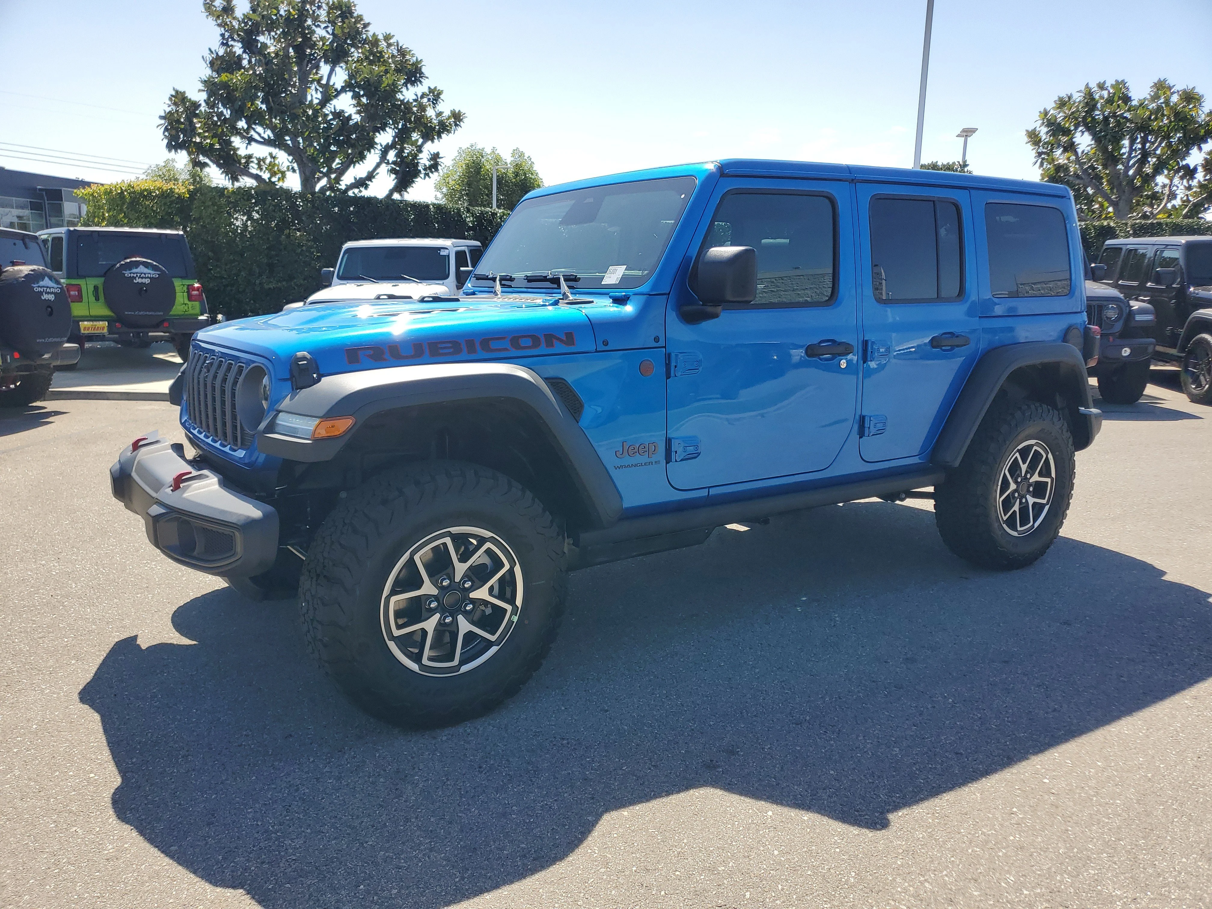 New 2026 Hydro Blue Pearlcoat Jeep Rubicon image 8