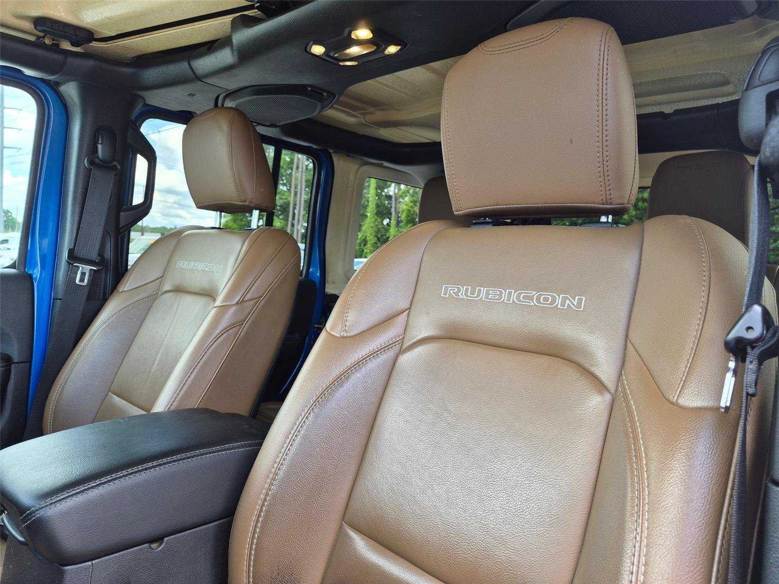 Used 2021 Hydro Blue Pearlcoat JEEP RUBI image 11