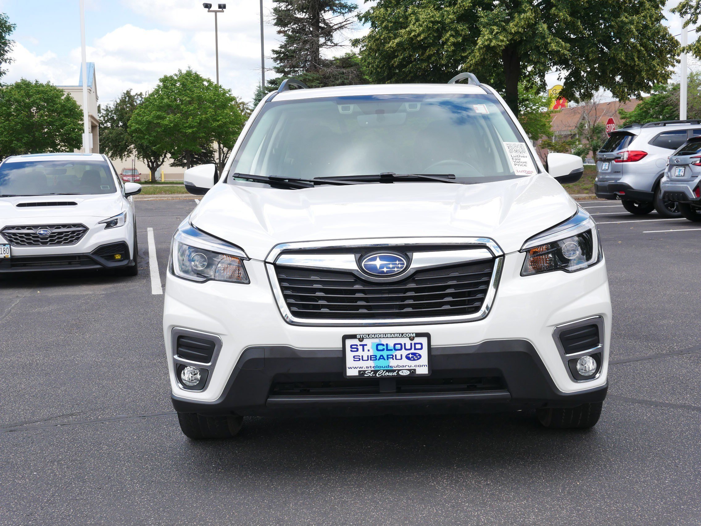 Used 2021 Subaru Forester Limited with VIN JF2SKASC7MH573020 for sale in Saint Cloud, Minnesota