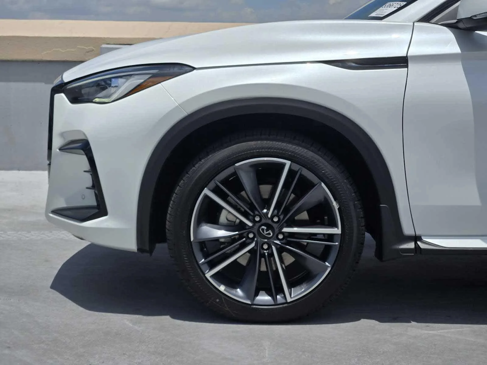 Certified Used 2025 Radiant White INFINITI SPORT image 8