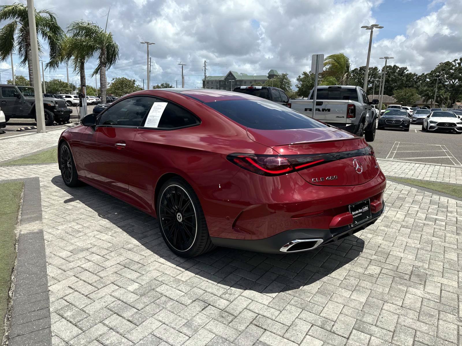 Certified Used 2026 Red Metallic Mercedes-Benz 450 image 4