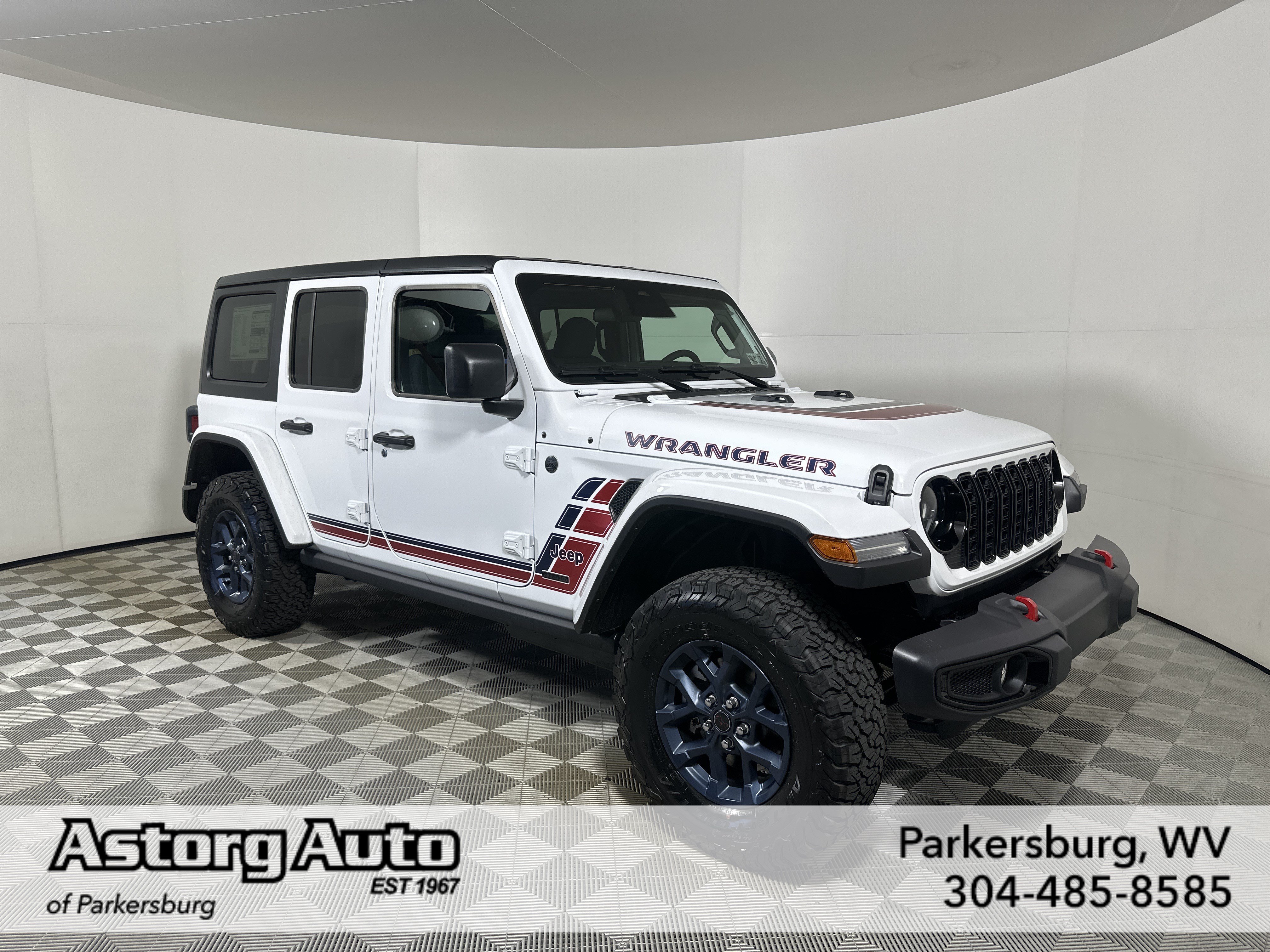 New 2026 Bright White Clearcoat Jeep  image 1