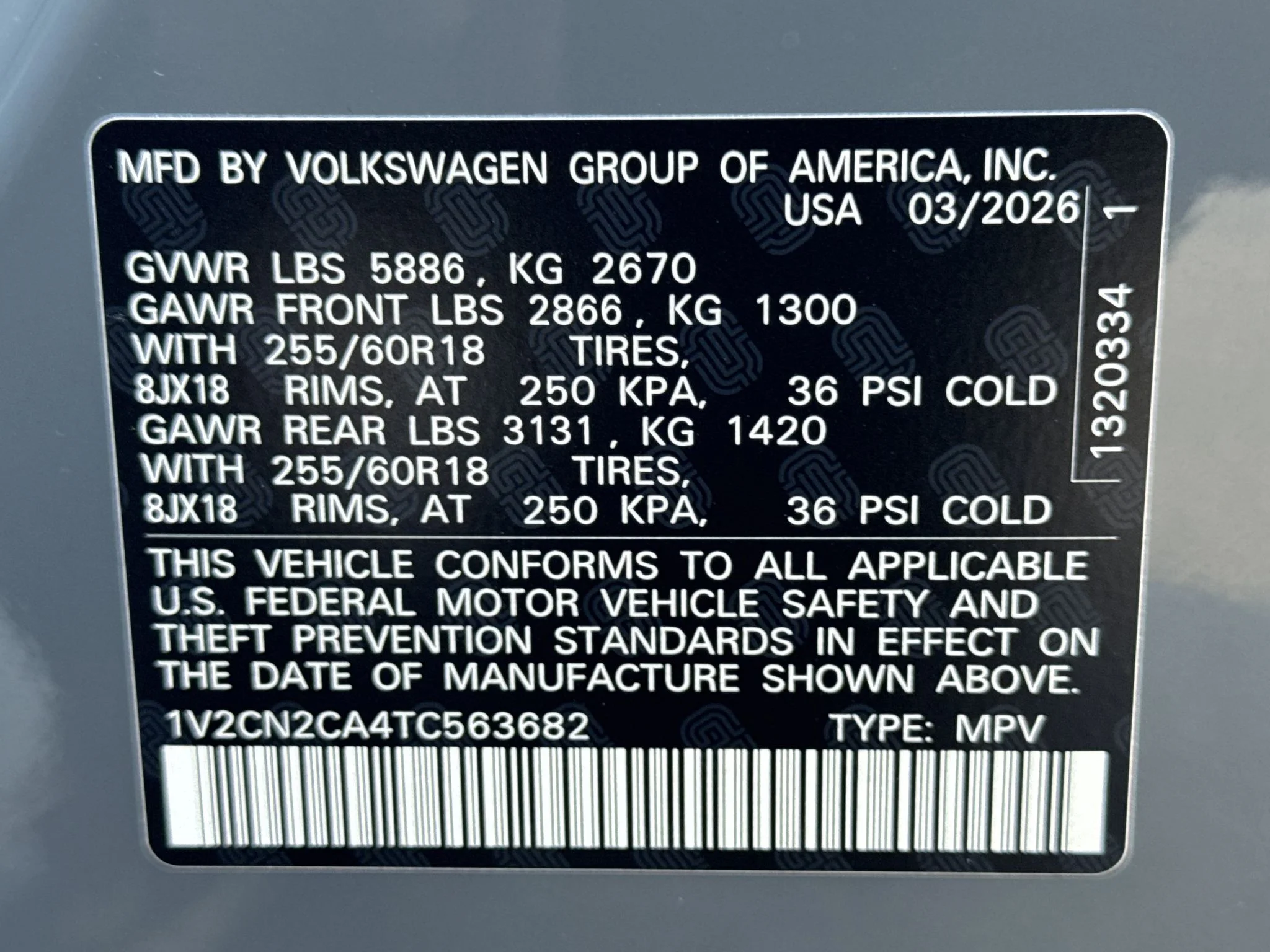 New 2026 Pure Gray Volkswagen 2.0T Peak Edition image 36