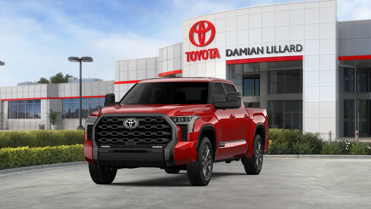 New 2026 Supersonic Red Toyota Platinum image 52