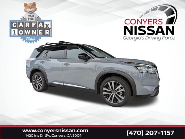 Used 2025 Gray Nissan Platinum image 1
