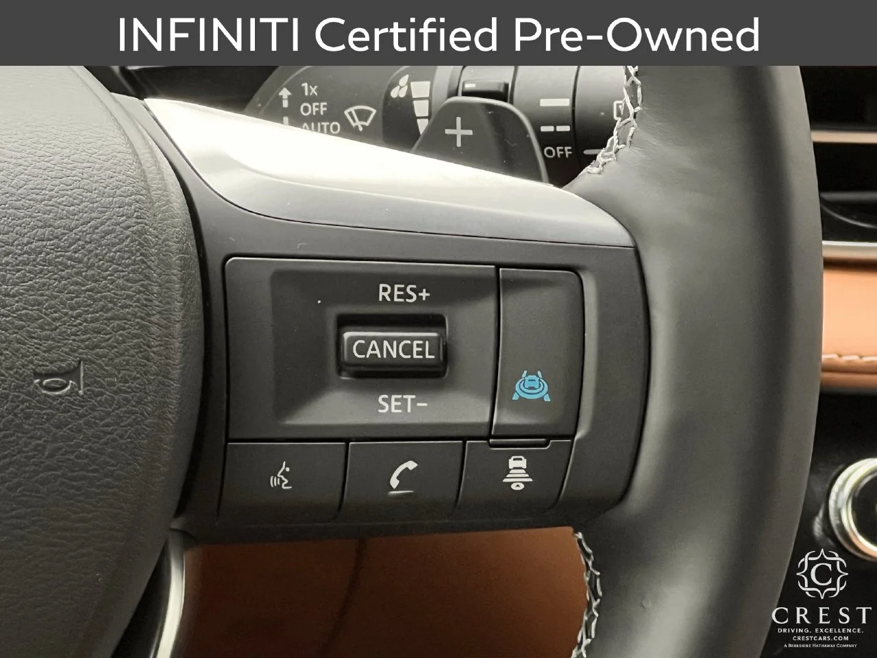 Certified Used 2027 Radiant White Black Obsidian INFINITI AUTOGRAPH image 16