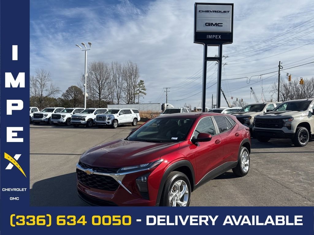 Red (Crimson Metallic) 2025 Chevrolet Trax LS FWD SUV / Crossover Front-Wheel Drive