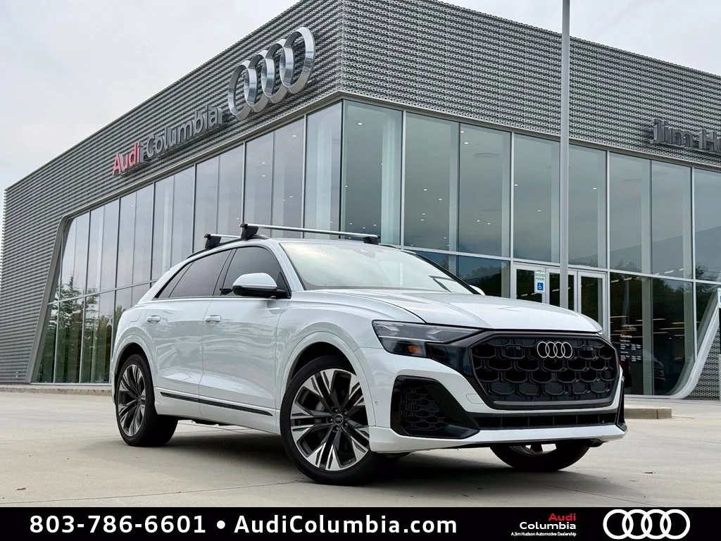 Used 2024 White Audi 55 Prestige image 1