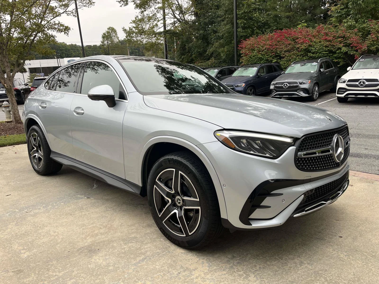 Certified Used 2026 Cirrus Silver Metallic Mercedes-Benz GLC 300 4MATIC® Coupe image 5