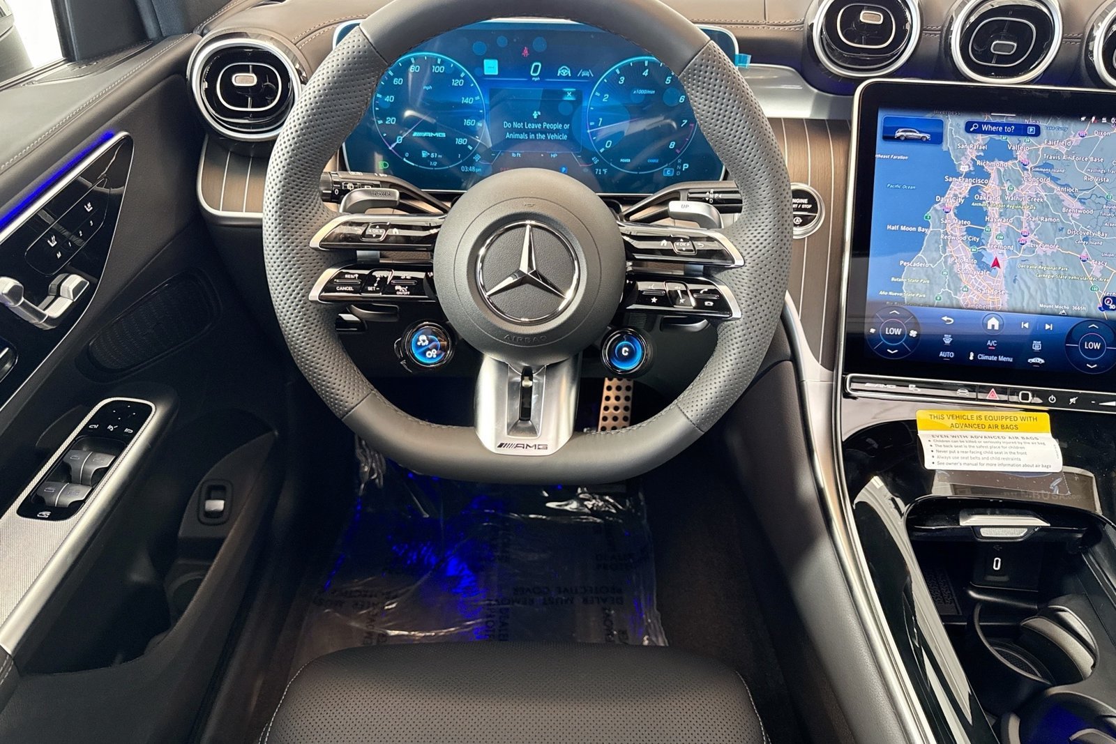 New 2026 MANUFAKTUR Moonlight White Metallic Mercedes-Benz AMG® GLC 43 image 19