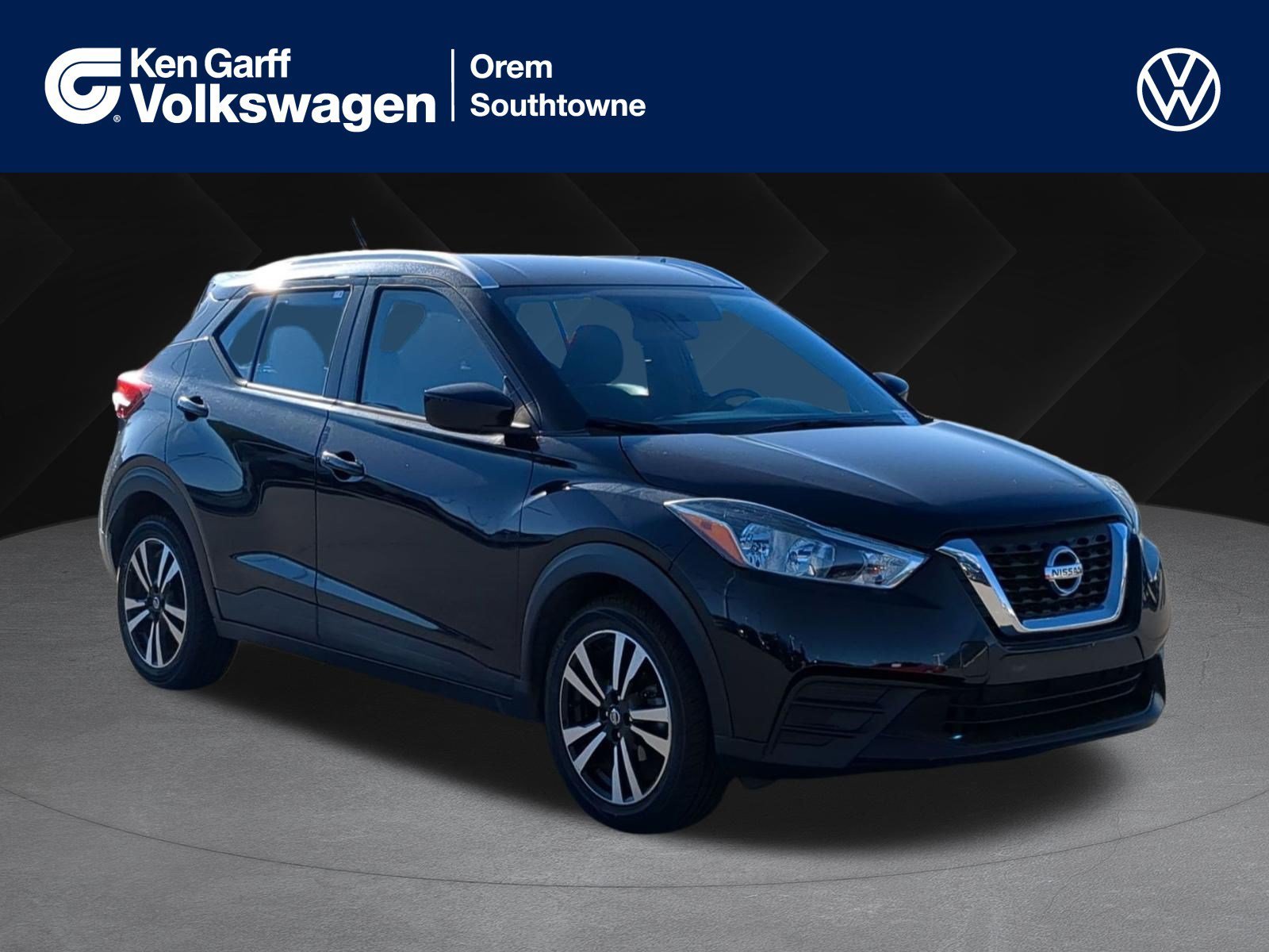 Used 2019 Super Black Nissan SV image 1