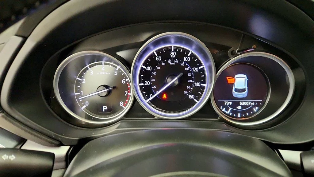 Used 2020 Deep Crystal Blue Mica Mazda Touring FWD image 14