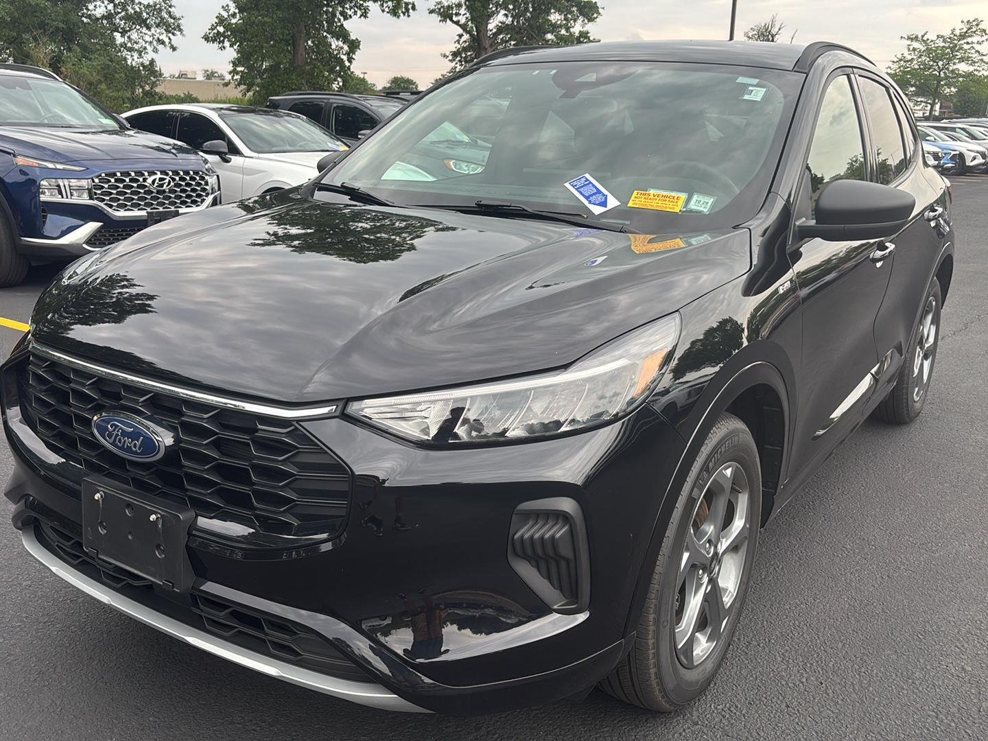 Used 2023 Agate Black Ford ST-Line image 3