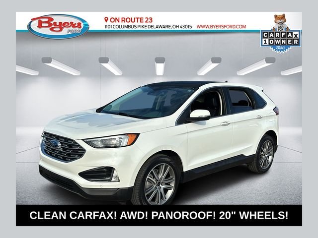 Used 2023 Star White Ford Titanium image 1