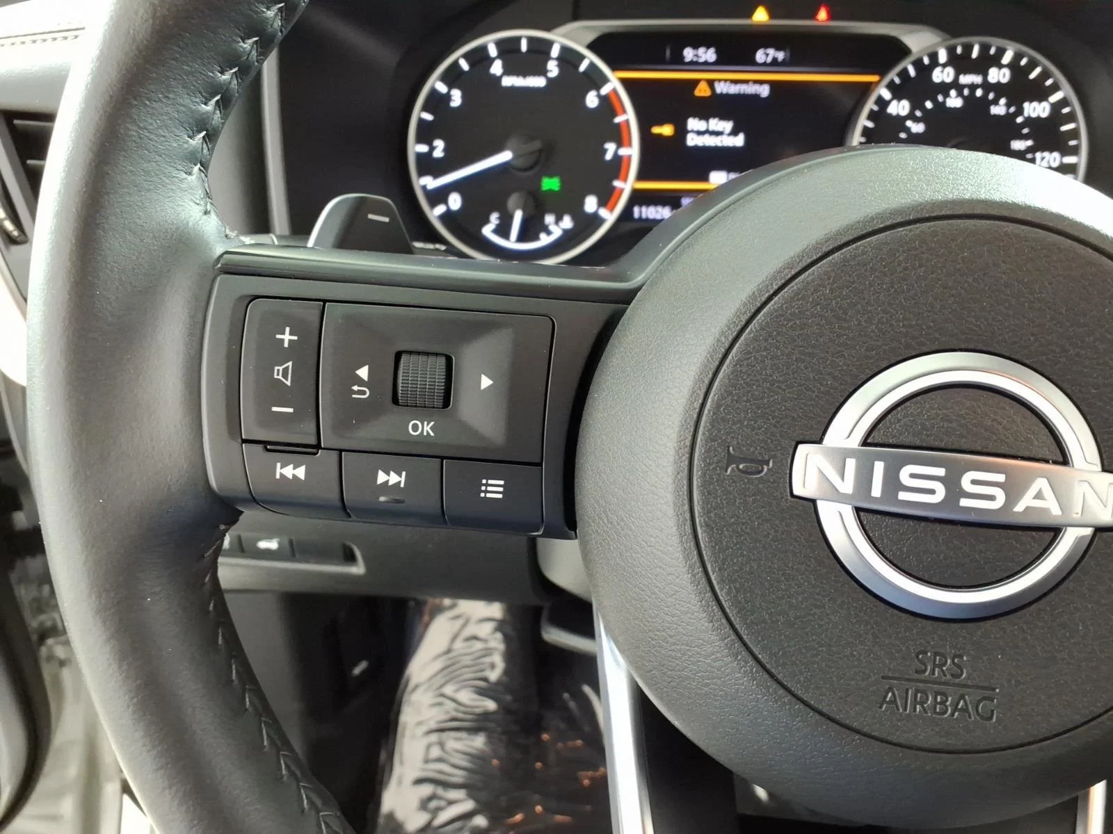 Used 2024 Brilliant Silver Metallic Nissan SV image 29