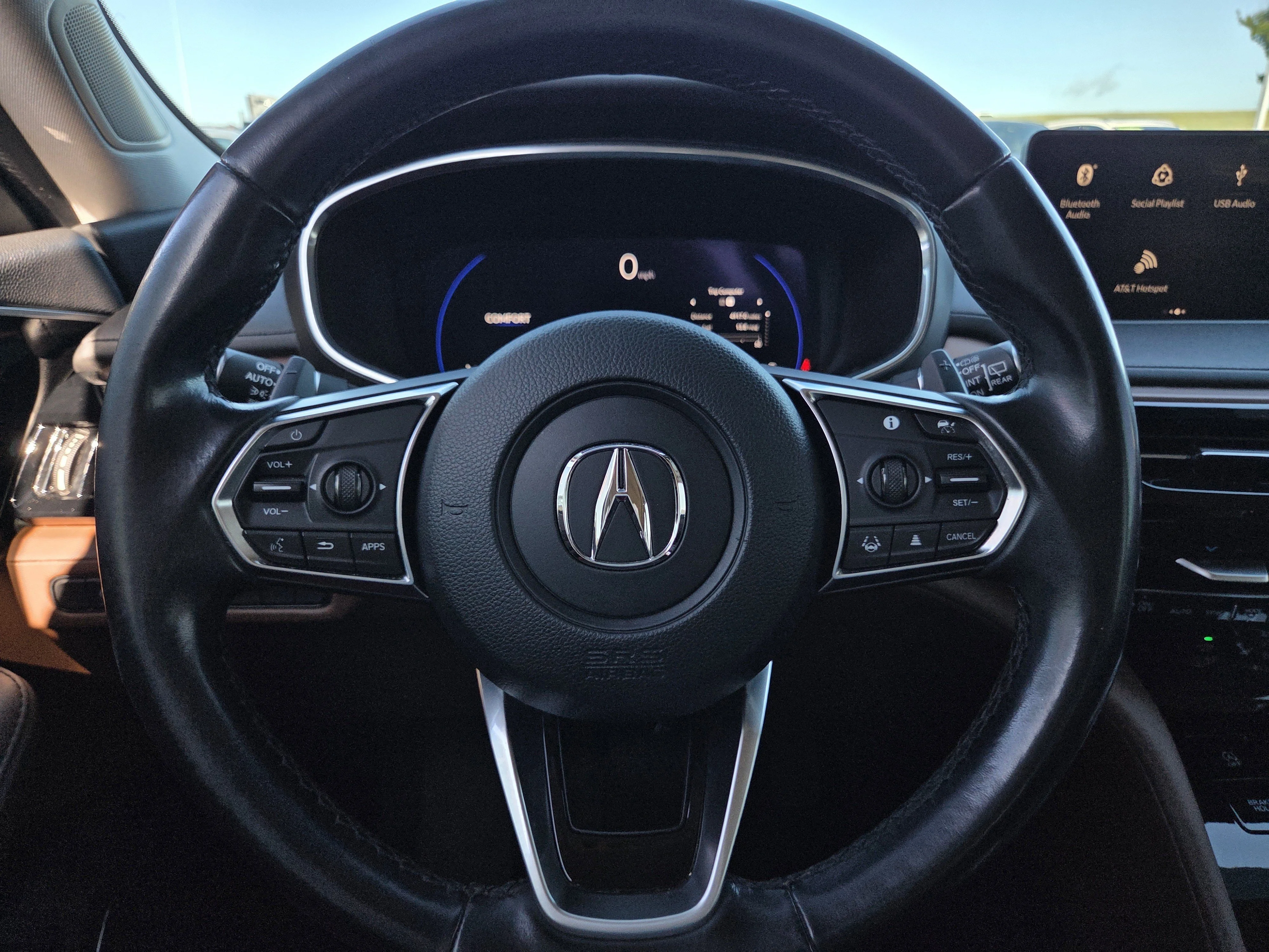 Certified Used 2022 Platinum White Pearl Acura TECH image 53