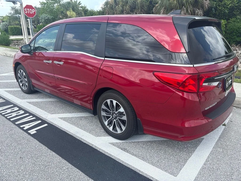 Certified Used 2023 Radiant Red Metallic II Honda EX-L image 3