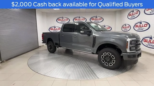 New 2026 Carbonized Gray Metallic Ford Platinum image 2