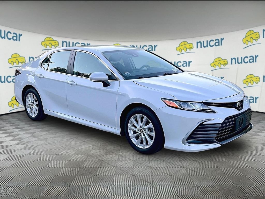 Used 2022 White Toyota LE image 1