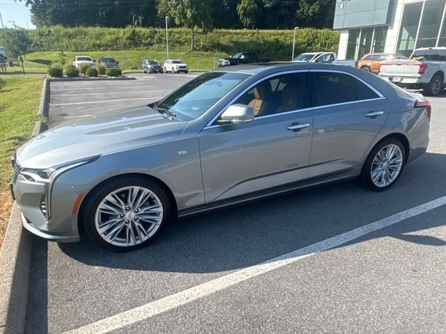 Used 2025 Silver Cadillac Premium Luxury image 1